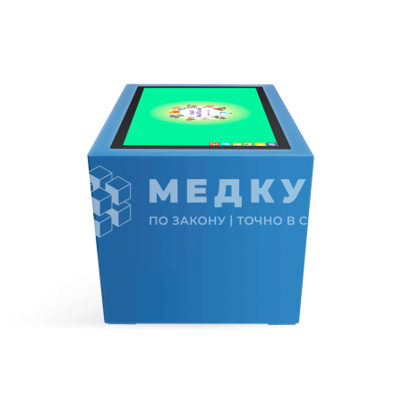 Детский интерактивный стол KidTouch 32P голубой