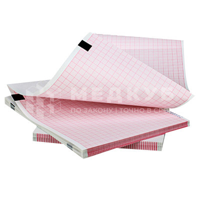 Термобумага Z-образная А4 для электрокардиографа BTL-8 (10 шт/уп) medcub