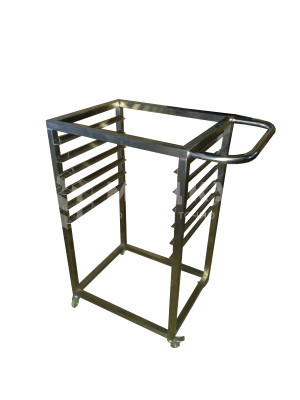 Тележка для перевозки лотков с подготовленными фангопарафиновыми смесями Физиотехника medcub