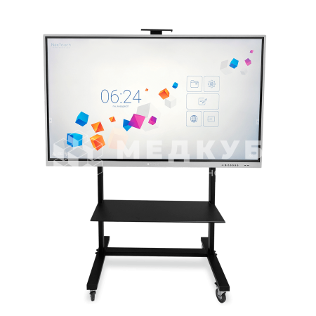 Мобильная стойка NextMobi ECO для крепления интерактивных панелей 55", 65", 75"