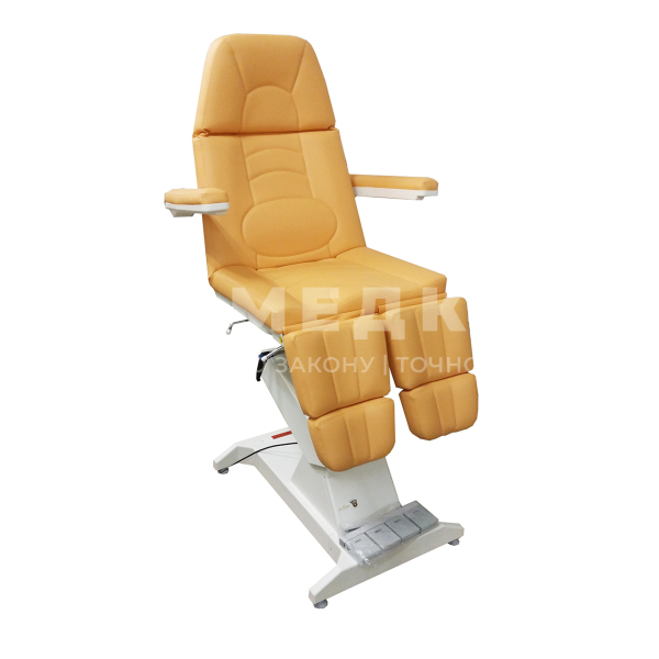 Кресло процедурное Пластэк "ФП-2" с педалью управления, 2 электропривода medcub