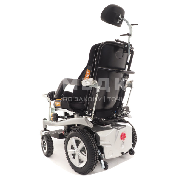 Электрическое кресло-коляска с вертикализатором МЕТ VERTIC medcub