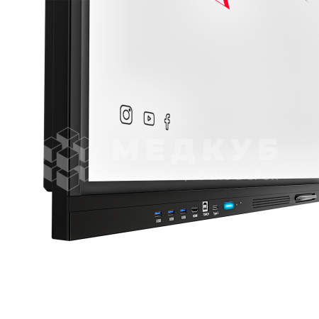 Интерактивная панель AxeTech Union medcub