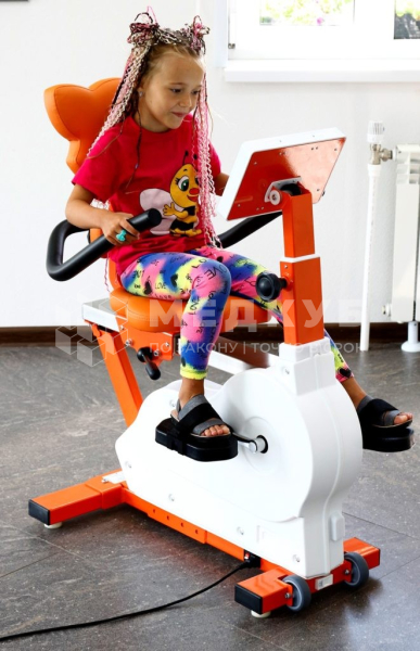 Аппарат для активно-пассивной разработки конечностей (велоэргометр) Орторент Вело детский medcub