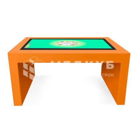 Детский интерактивный стол KidTouch 43P оранжевый