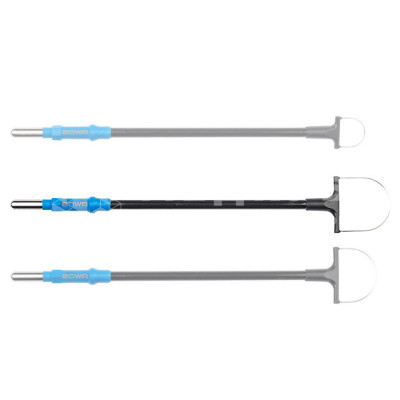 Электрод-петля полукруглый монополярный BOWA LLETZ для петлевой эксцизии шейки матки, прямой удлиненный изолированный стержень medcub