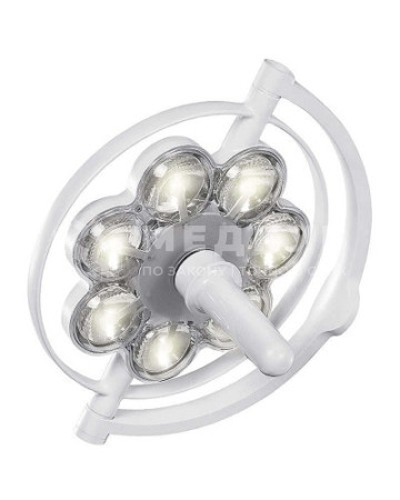 Светильник медицинский передвижной ЭМА Эмалед 200П с аварийным питанием medcub