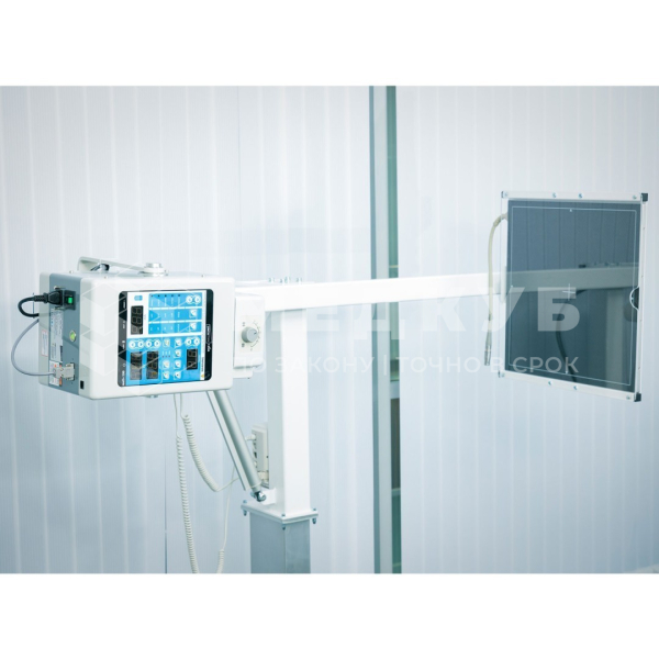 Мобильный цифровой рентгеновский аппарат Medical Econet meX+60 с плоско-панельным детектором Rayence 1717 SCC medcub