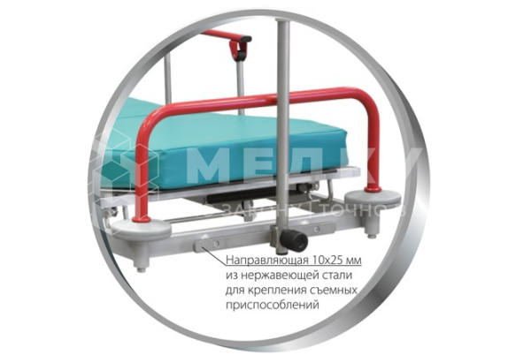 Тележка медицинская для перевозки больных МЕДИН ТБП-01 medcub