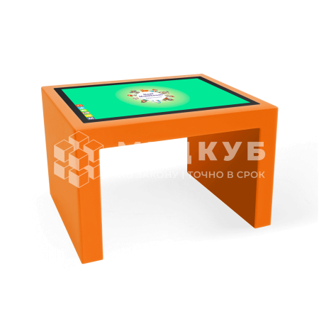 Детский интерактивный стол KidTouch 32P оранжевый