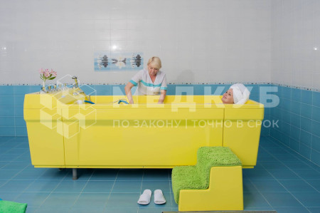 Гидромассажная ванна Физиотехника Гольфстрим для подводного душ-массажа medcub