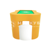 Детский интерактивный стол KidTouch 27P желтый