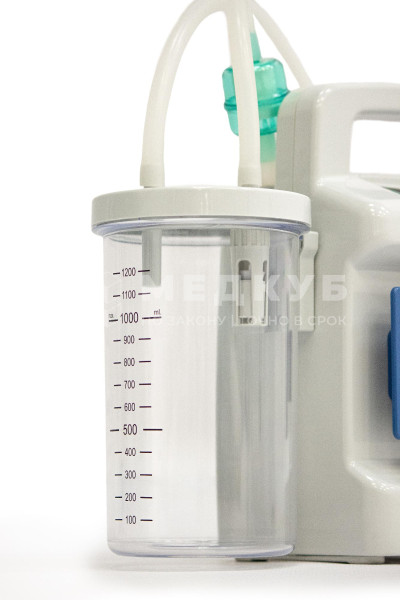 Портативный хирургический аспиратор МЕТ OX-200 с аккумулятором medcub