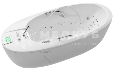 Ванна гидромассажная BTL 3000 Alfa 20 с кнопочной клавиатурой и принадлежностями medcub