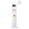 Напольный санитайзер NexTaizer Pro с распознаванием лица, белый