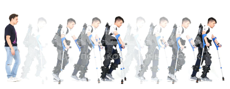 Экзоскелет с БОС ExoAtlet II с ФЭС по 12 каналам роботизированный для восстановления навыков ходьбы medcub