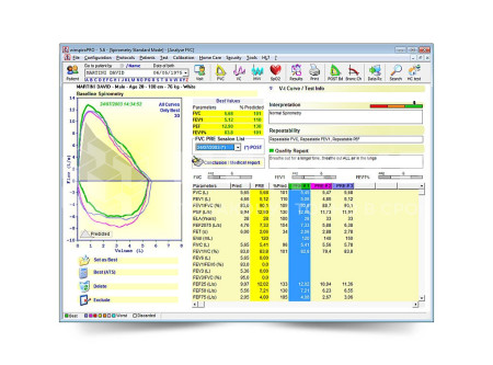 Портативный спирометр MIR Spirobank II Basic medcub