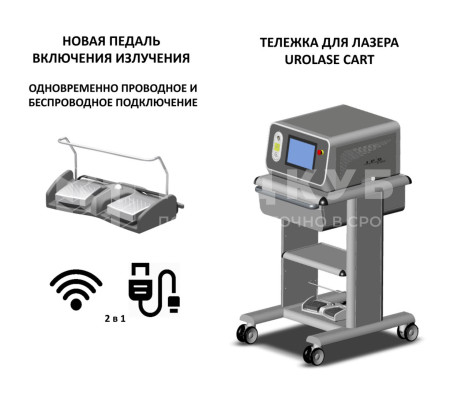 Тулиевый лазерный хирургический аппарат IPG UROLASE (литотриптор) medcub