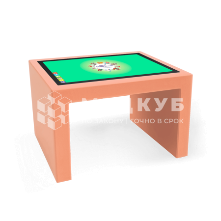 Детский интерактивный стол KidTouch 32P персиковый (NextPeach)
