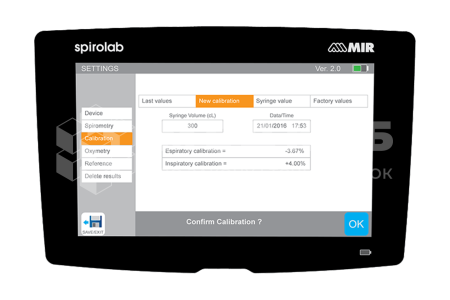 Экспертный спирометр MIR Spirolab I с функцией оксиметрии medcub