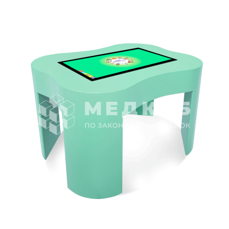Детский интерактивный стол KidTouch 24P мятный (NextMint)