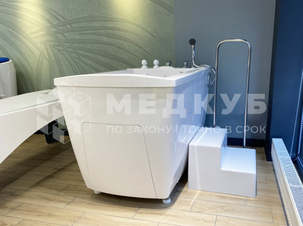 Ванна водолечебная сидячая Физиотехника Онега с электронным блоком управления medcub