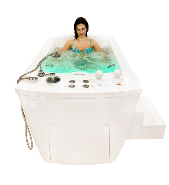 Ванна водолечебная сидячая Физиотехника Онега (450/360 л) medcub