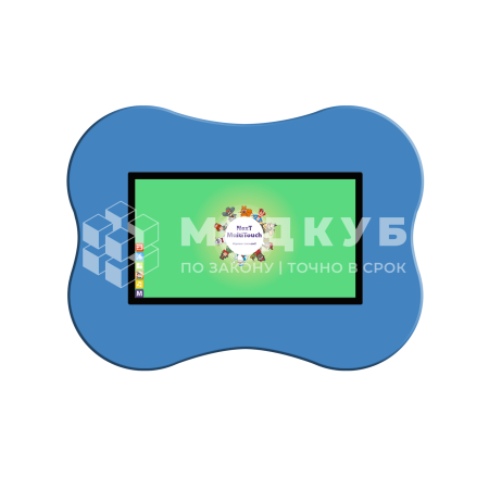 Детский интерактивный стол KidTouch 24P голубой