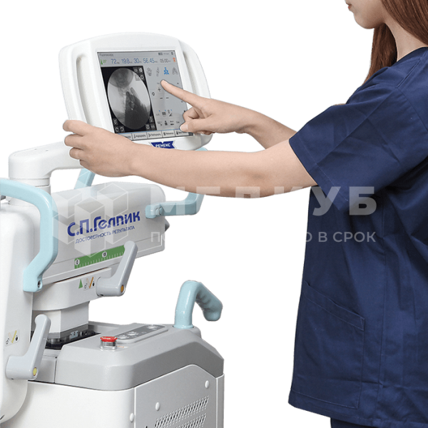Мобильный рентгенохирургический аппарат типа С-дуга С.П. Гелпик Ренекс 5,3 кВт с цифровым УРИ medcub