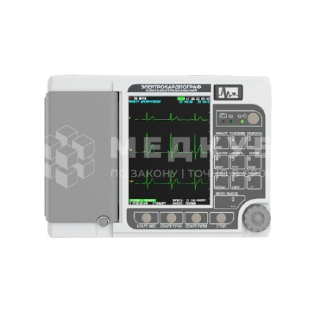 Электрокардиограф НПП Монитор 3-6-12 канальный с регистрацией ЭКГ ЭК12Т-01-Р-Д/141 medcub