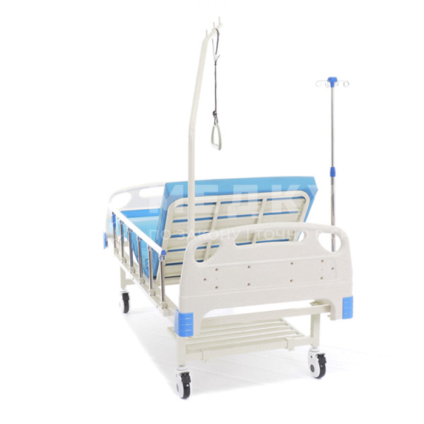 Механическая 4-секционная функциональная кровать МЕТ DM-370 с вставками из ABS-пластика medcub