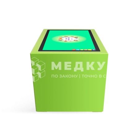 Детский интерактивный стол KidTouch 32P зеленый