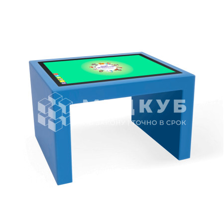 Детский интерактивный стол KidTouch 32P голубой