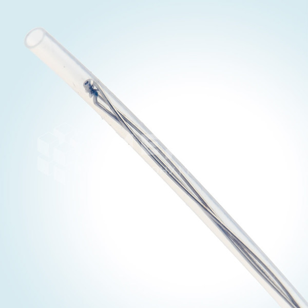 Захватывающие щипцы с 3 зубцами с петлей Wilson в пластиковом тубусе, многоразовые medcub