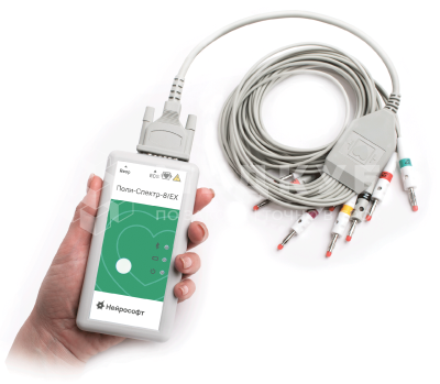 Электрокардиограф (ЭКГ) 12-канальный Нейрософт Поли-Спектр-8/ЕХ беспроводной medcub