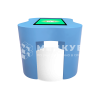 Детский интерактивный стол KidTouch 24P небесный (NextBlue)