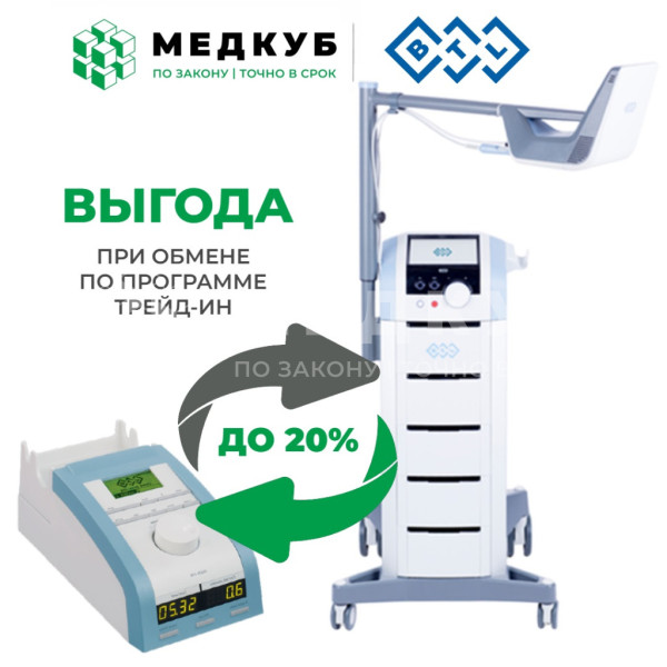 Аппарат низкоинтенсивной (низкочастотной) лазерной терапии BTL-4110 Smart (1-канальный лазер) medcub