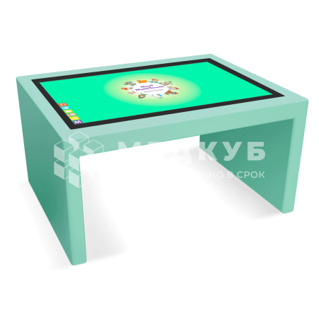 Детский интерактивный стол KidTouch 43P мятный (NextMint)