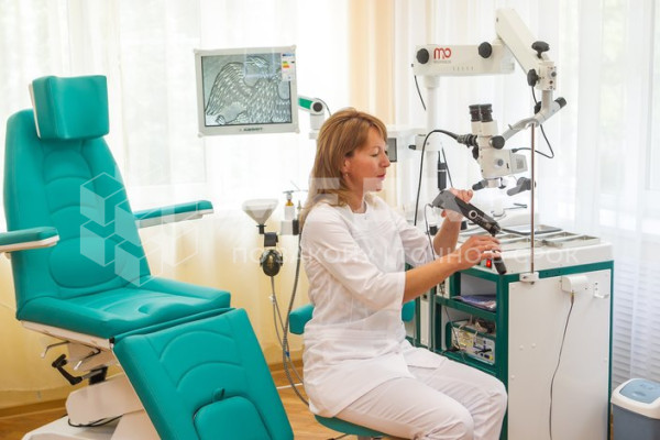 ЛОР-комбайн Азимут рабочее место врача оториноларинголога medcub