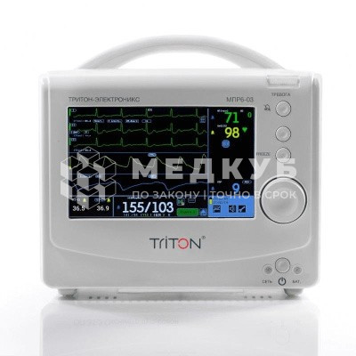 Транспортный монитор пациента Treaton МПР6-03 Т2.26 medcub