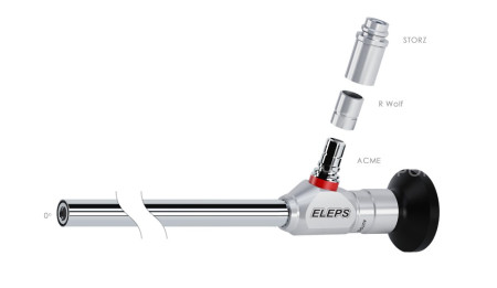 Лапароскоп ЭлеПС ТО1-100-320-30 - 10мм, 30°, 320мм трубка оптическая прямая для лапароскопии автоклавируемая medcub