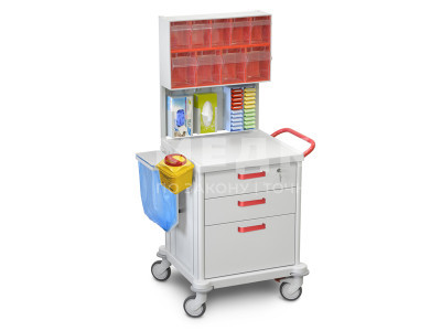 Тележка процедурная медицинская МЕДИН ТМ-1 medcub