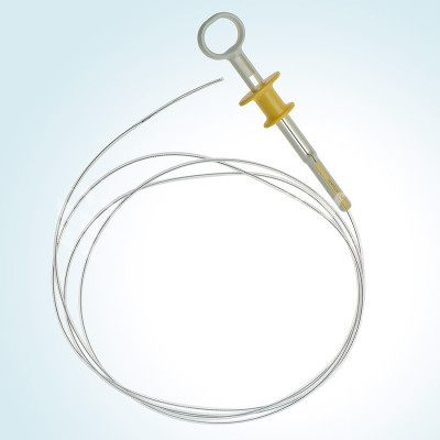 Захватывающие щипцы с 3 зубцами с прямым крючком Wilson в пластиковом тубусе 2,8x2,4 мм, одноразовые medcub