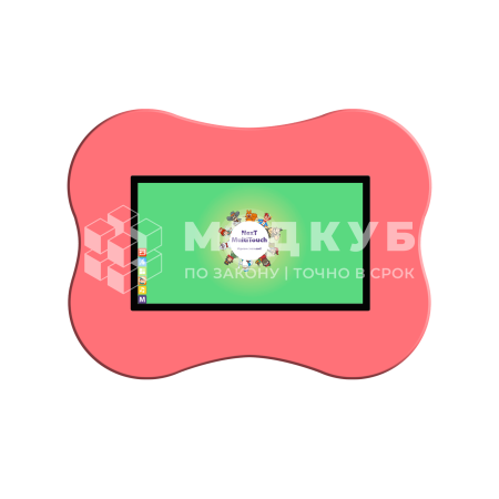 Детский интерактивный стол KidTouch 24P коралловый (NextKoral)
