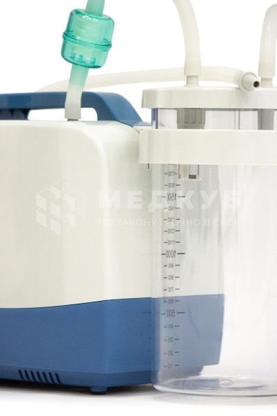 Портативный хирургический аспиратор (отсасыватель) МЕТ OX-190 medcub
