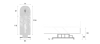 Стол массажный с функцией вертикализации Ferrox MICHELANGELO medcub